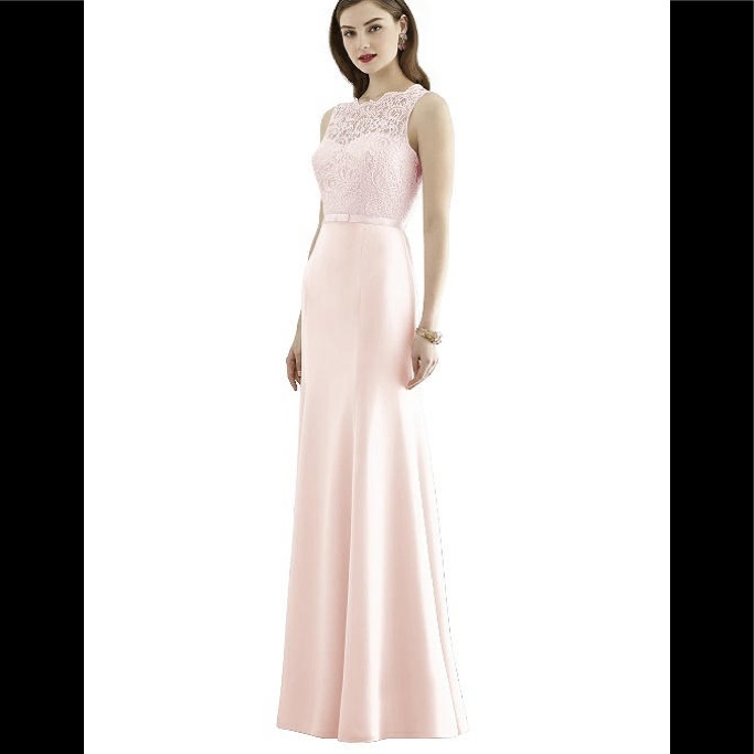 Dessy Style #2945. Blush. Sz.16.